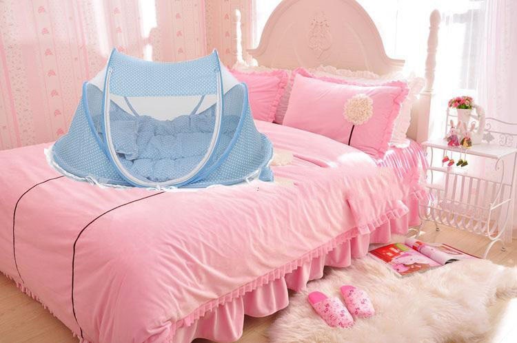 Foldable Baby Bed Net foldable baby bed Baby Net bed                 .