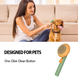 Pet Pumpkin Brush Pet Grooming