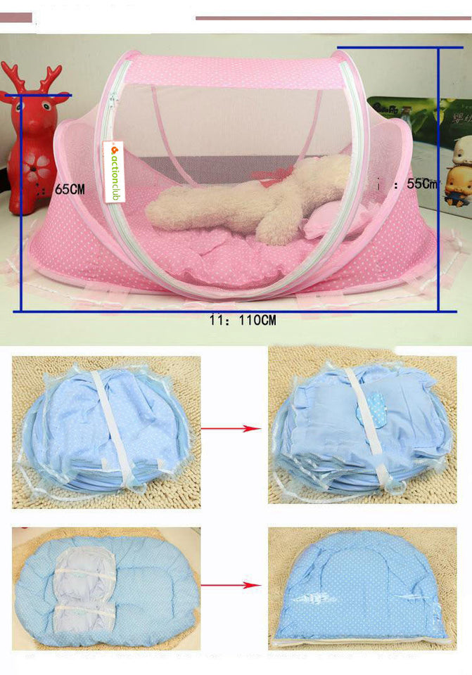 Foldable Baby Bed Net foldable baby bed Baby Net bed                 .