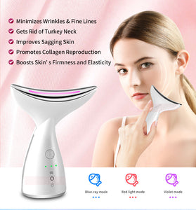 EMS Microcurrent Neck Face Beauty Device