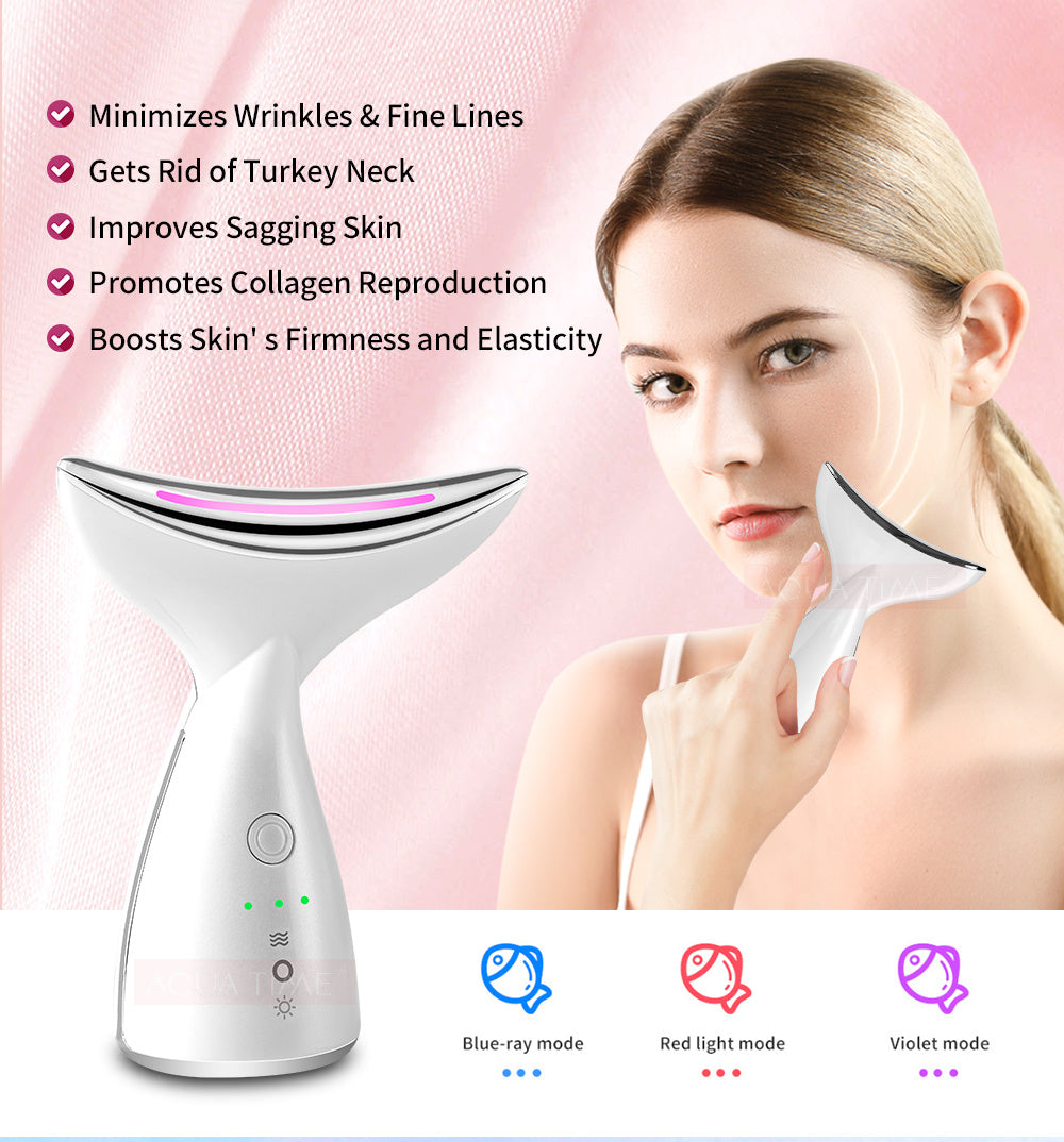 EMS Microcurrent Neck Face Beauty Device