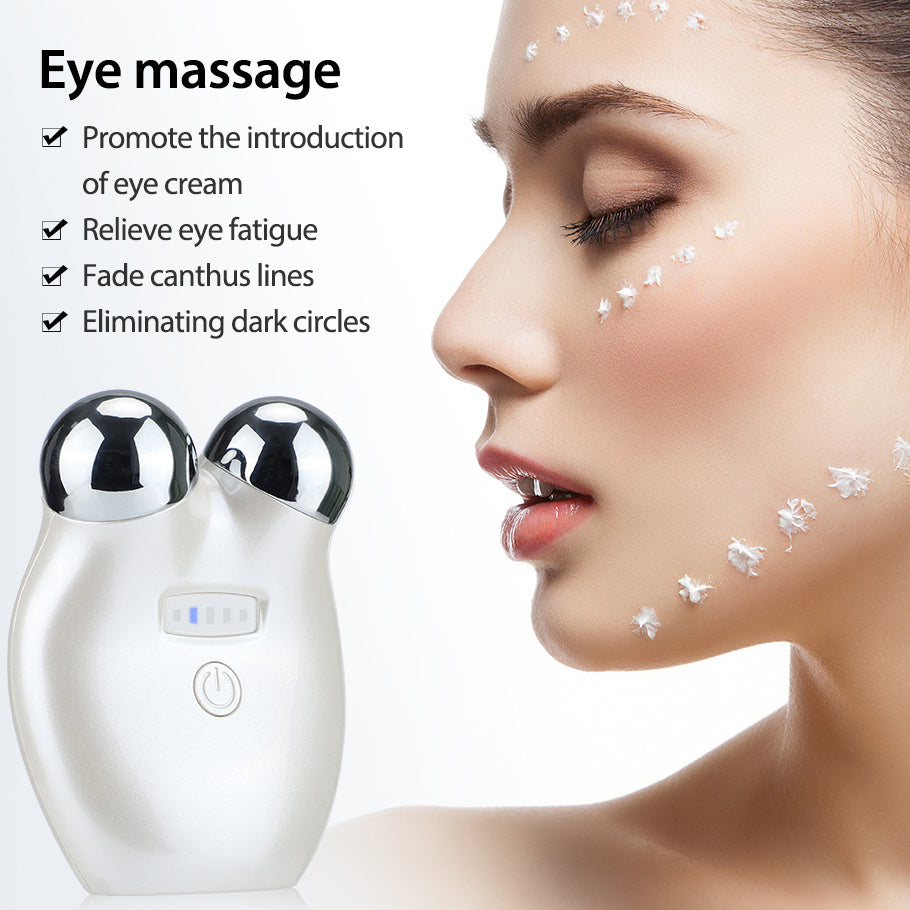 Electric Micro-Current Face Massager EMS Firming Micro Current Deedema Decree Wrinkle