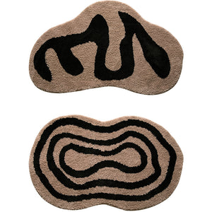 Abnormal Tufted Carpet Door Mat For Bedroom Study